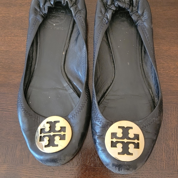 2 pair Tory Burch Reva flats size 7 1/2 - Picture 3 of 6